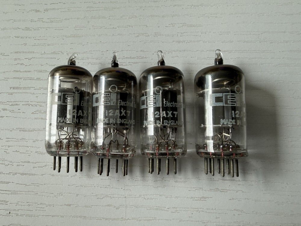 ECC83 CEi Matched Quad Tubes