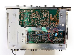 SANSUI 210 WORKS! 1970’s AM/FM Receiver SILVER FACE Japan Excellent Condition