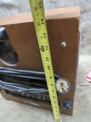 Vintage TUBE Audiophile AKAI 1710W Reel to Reel Tape Player Recorder Wood Cab