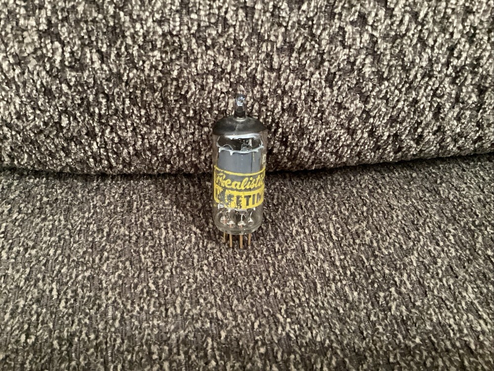 Realistic Gold Pin 12AU6/HF84 Amplifier Pentode Electric Audio Vacuum Tube Valv