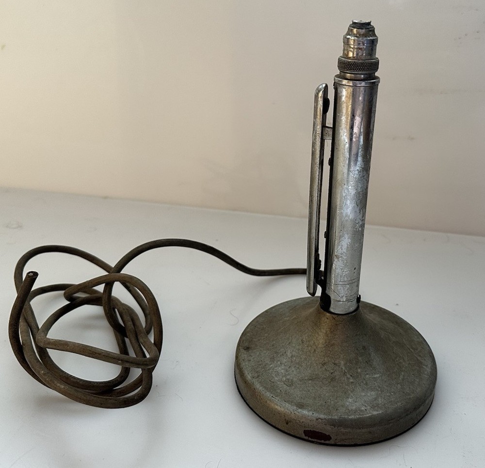 Stromberg Carlson MD30-A Microphone Stand ONLY AS IS UNTESTED NEEDS RESTORATION