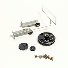 Hitachi FT-340 Tuner Parts AM FM Tuning Drum Dial Cord String Pulley Screws