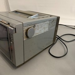 Vintage Panasonic 7″ ColorPilot TV CT-7711 Portable Retro Video Gaming CRT