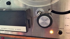 TEAC A-4010S Automatic Reverse Reel to Reel Tape Recorder Tested AR-40S Amp