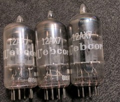 3- MULLARD BLACKBURN 12AX7 ECC83 TUBE (I61-series circa 1961) Strong Trio?