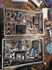 Pair Of Bogen MO-100a 100 Watt Monoblock Tube Amps, Untested, All Tubes Included