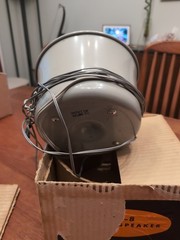 Vintage Calrad DH-8 Reflex Speaker, 8″ Metal Loudspeaker, Made in Japan, EC Box