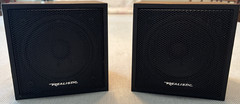 Set of 2 Realistic MINIMUS 0.3 Cat. 40-1250 7 Watt Shelf Speakers VTG Untested