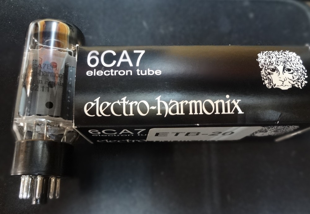 6CA7EH ELECTRO-HARMONIX AMP TUBE. NOS. TESTED.