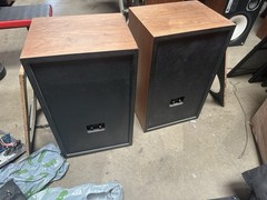 JBL L100 century vintage speakers.