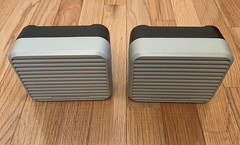 VINTAGE Radio Shack Indoor/Outdoor Mounted Speakers Cat. No. 40-1227A OPEN BOX