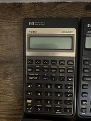 2 Hewlett Packard HP 20S Scientific Calculator &17B-11 both with cases