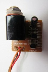 TASCAM 34B 34 PUNCH IN OUT REMOTE JACK PCB PLUG SOCKET 5210077700