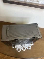 Vintage Osaka KTV-1010 Deluxe Portable 5” B&W CRT TV 1985 Korea Retro