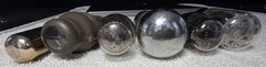 LOT of 6 ANTIQUE/VINTAGE VACUUM TUBES- None Tested- Collector Items-will sell 1