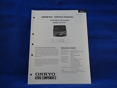 Onkyo DX-F771 CD Player Service Manual
