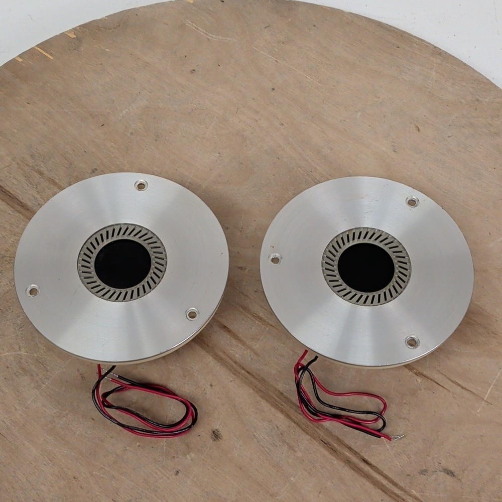 PAIR of TRIO KENWOOD TWEETERS T03-0124-00 High Frequency Drivers 8 Ohm Tested
