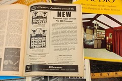 12 issues Vintage Audio Magazine Jan 1968 to Dec 1968 Rare advertisements
