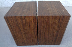 CERWIN VEGA SAT-6S 100W 8OHM SHELF SPEAKERS MADE IN USA TESTED WORKING