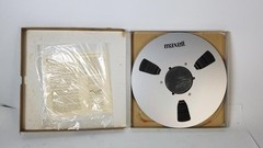 Vintage Maxell 10.5″ 1/4″ Tape Metal Reel to Reel Take-up Reel