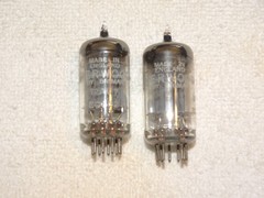 2 x 12AU7/ECC82 Brimar/Sherwood Tubes*Very Strong Testing*#2