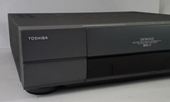 Vintage Toshiba SV-771 Diomage VCR Tray Loading System For Parts Or Repair -Rare