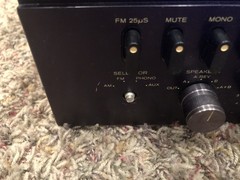 REALISTIC STA-78 AM FM Stereo Wood Veneer Works Please Read