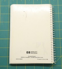 Hewlett Packard HP-15C Calculator Owner’s Handbook – March 1982
