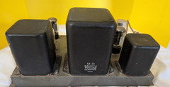Heathkit W-4B Tube Amplifier POWERS ON