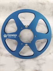2X Standard 10.5″ PIONEER Gold 1/4″ Empty Tape Reels For R2R Tape Recorders