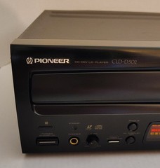 Tested PIONEER CLD-D502 Laser Disc Dual Both Side LD/CD/CDV DAC Player w/ Remote