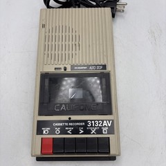 Vintage Califone Portable Cassette Player Recorder 3132AV
