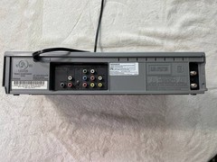 Magnavox MWD2205 DVD VCR Combo With Remote & Cables-Tested/Works!
