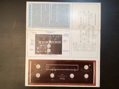 Vintage McIntosh Stereo Preamplifier Amplifier Sales Brochure Lot