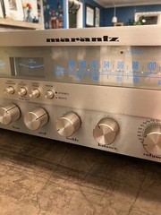 Marantz MR235 Stereo Receiver Vintage 70’s Audio Works/Not Fully Tested