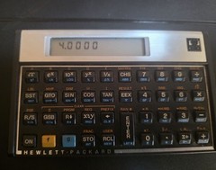HP 15C Scientific Calculator + Case Hewlett Packard Tested Works With Batteries