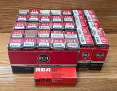 2- RCA 6AQ6 Vacuum Tubes Tested NOS/NIB Qty. Available Loc. Stock