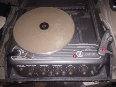 VINTAGE CALIFONE TUBE RECORD PLAYER CONTINENTAL II 26 vp2 VIDEO! WORKS! VARIABLE