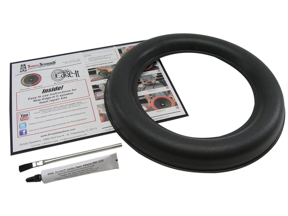 JL Audio 12W7AE 12W7AE-3 Subwoofer 12″ Speaker Foam Edge Repair Kit (Single)