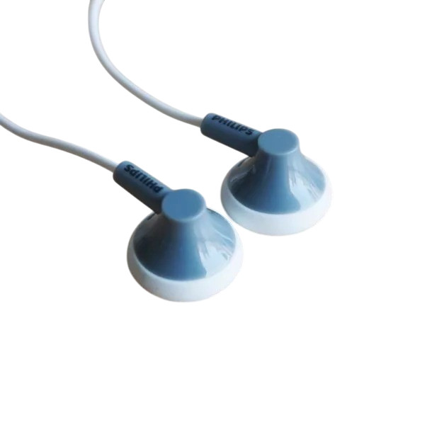 Philips SHE2105 In-Ear Headphones With Mic 3.5mm Wired Earbuds Blue