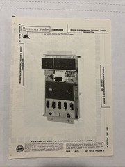 Vintage Sams Photofact Schematic 4-1974 MORSE /ELECTROPHONIC/READERS’S DIGEST