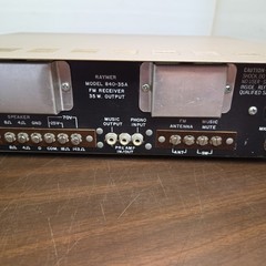 Raymer 840-35A Solid State FM Receiver/PA/MIC Mono Amp 35 Watts RMS VG Read