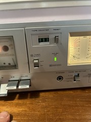 Vintage Akai CS-M01A Cassette Deck Belt Driven Dolby (Tape Counter 👍) TESTED