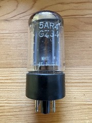 Amperex Bugle Boy GZ34 5AR4 Tube TV7 Tested 95 To 100%