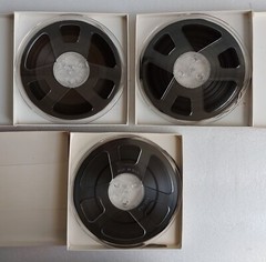 REALISTIC Recording tapes, 1800 ft. MYLAR, Reel to Reel. lot of 3. 7″