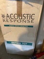 vintage floor standing speakers pair