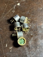 Lot Of 35 Used NPN RF Power Transistors and Microwave Vintage Some Gold Plated