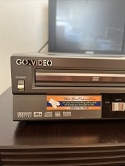 Go Video VR3930 DVD VCR Combo Player Transfer VHS Tape Cassette recorder