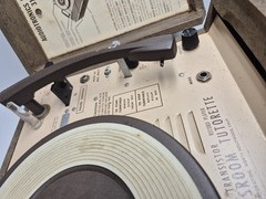 WORKING Audiotronics 4-Speed RPM Record Player 300T Classroom Tutorette Vintage
