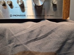 Vintage Pioneer SX-680 Stereo Receiver – Made in Japan – Silver Face Golden Era